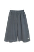 Mayte × Cycle ECHO STAR WASHED HALF PANTS -GRAYISH BLUE-